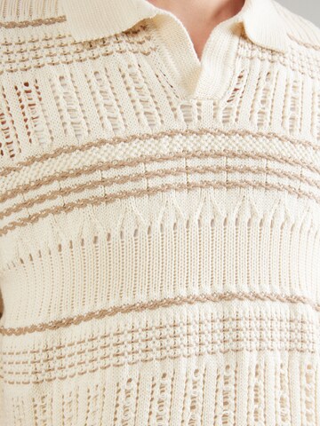Only & Sons Sweater 'ONSKARLOS' in White