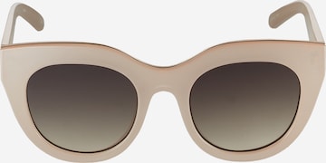 LE SPECS Okulary przeciwsłoneczne 'Air Heart' w kolorze beżowy