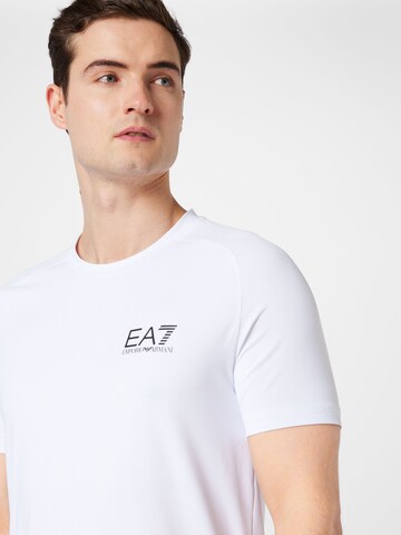 EA7 Emporio Armani Funktionsshirt in Weiß