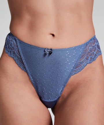 Hunkemöller Thong in Blue: front