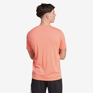 T-Shirt fonctionnel 'Train Essentials Comfort' ADIDAS PERFORMANCE en orange