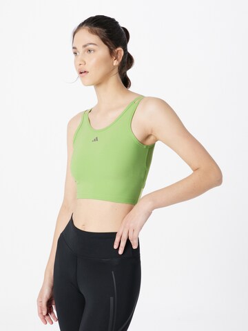 ADIDAS PERFORMANCE Sports Top 'Hiit' in Green: front