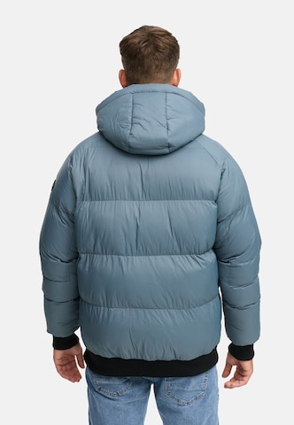 INDICODE JEANS Winterjas 'Paulix' in Blauw