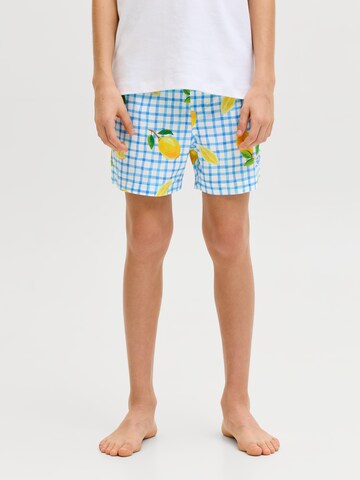 Jack & Jones Junior Board Shorts in Blue: front