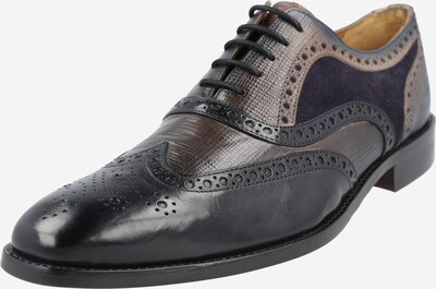 MELVIN & HAMILTON Lace-Up Shoes 'Leonardo 21' in Dark blue / Brown, Item view