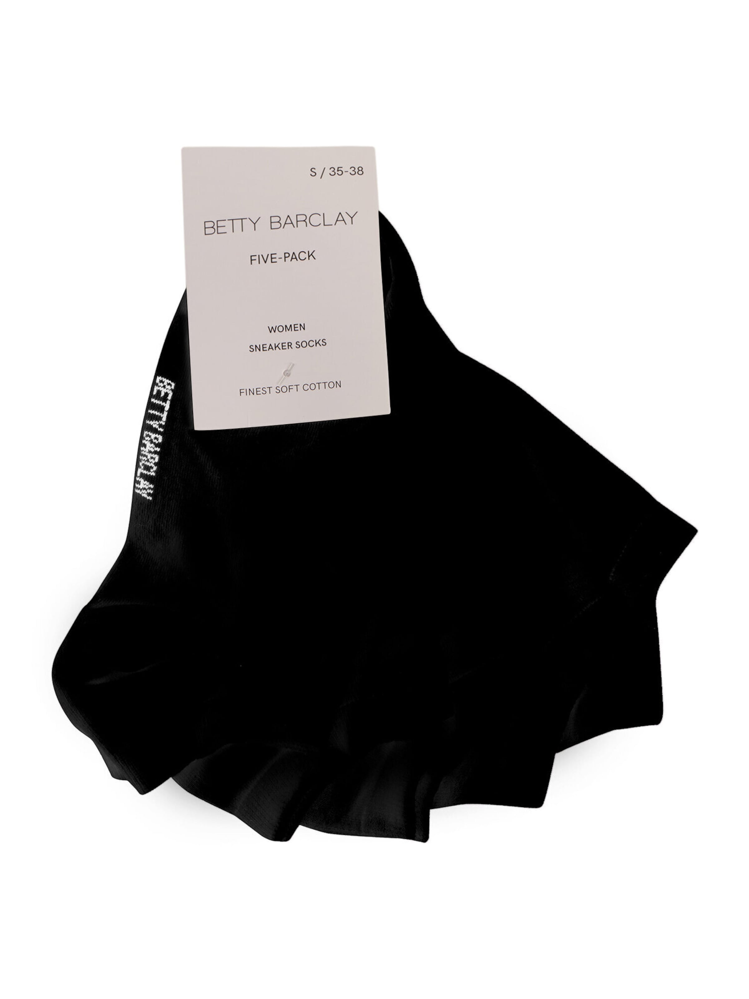 Calza velata di Betty Barclay in nero: frontale