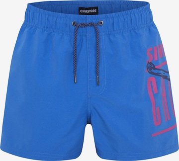 CHIEMSEE Plavecké šortky – modrá: přední strana