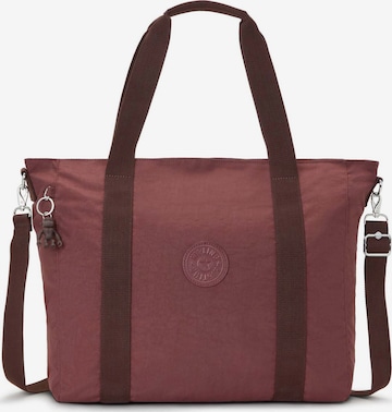 KIPLING Torba shopper 'Asseni' w kolorze czerwony: przód