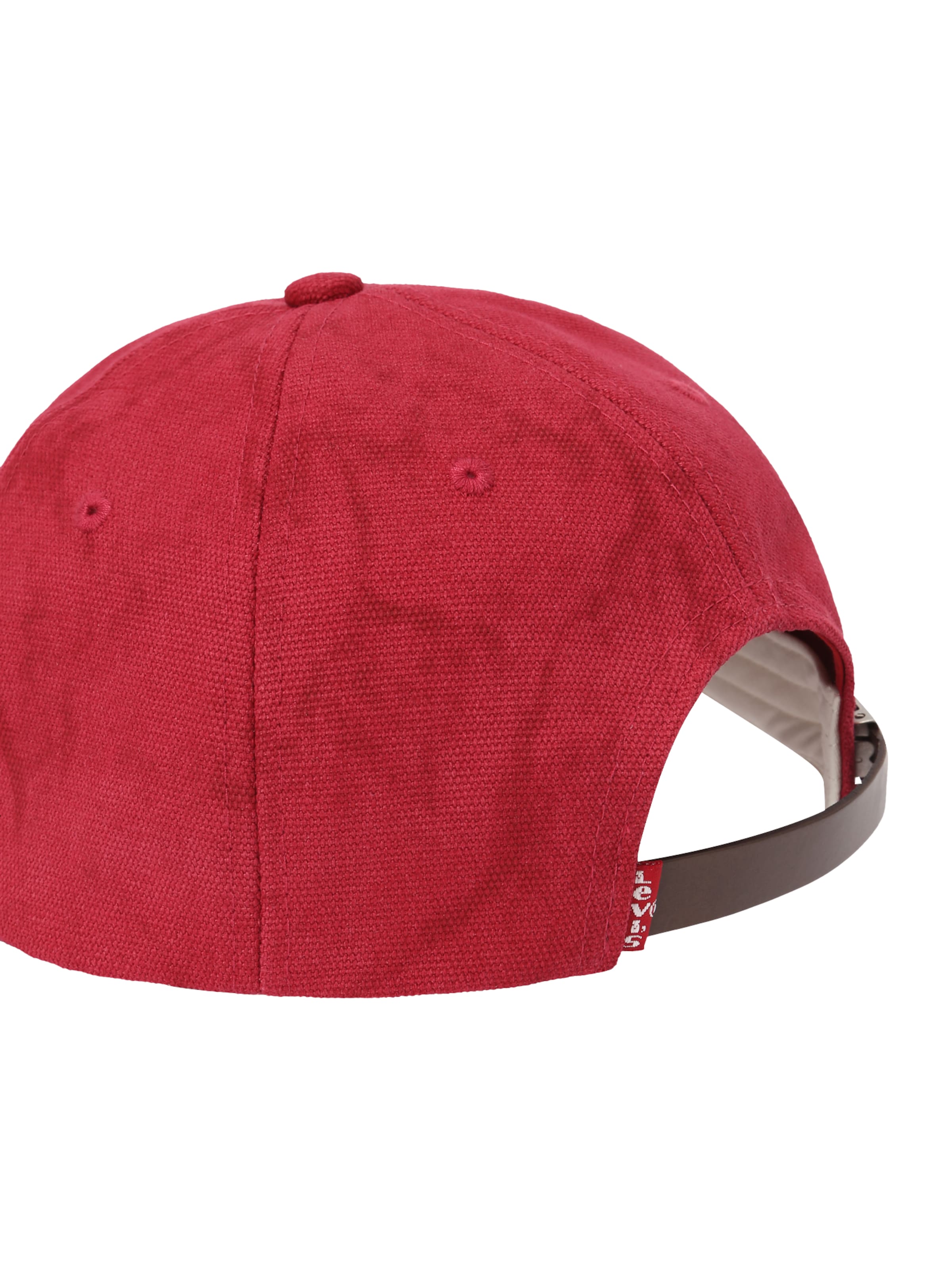 LEVI'S ® Шапка с козирка 'LAZY GIRL' в червено