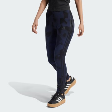 ADIDAS SPORTSWEAR Skinny Sports trousers 'Future Icons' in Blue: front