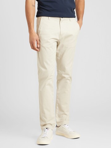 SELECTED HOMME Regular Chino trousers 'DAN' in Beige: front