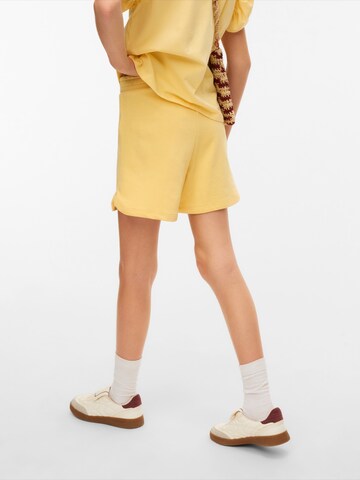 Vero Moda Girl - Loosefit Pantalón 'VMSABINA' en amarillo: frente