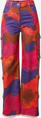 Loosefit Jeans cargo 'BELLA' Helmstedt en mélange de couleurs : devant