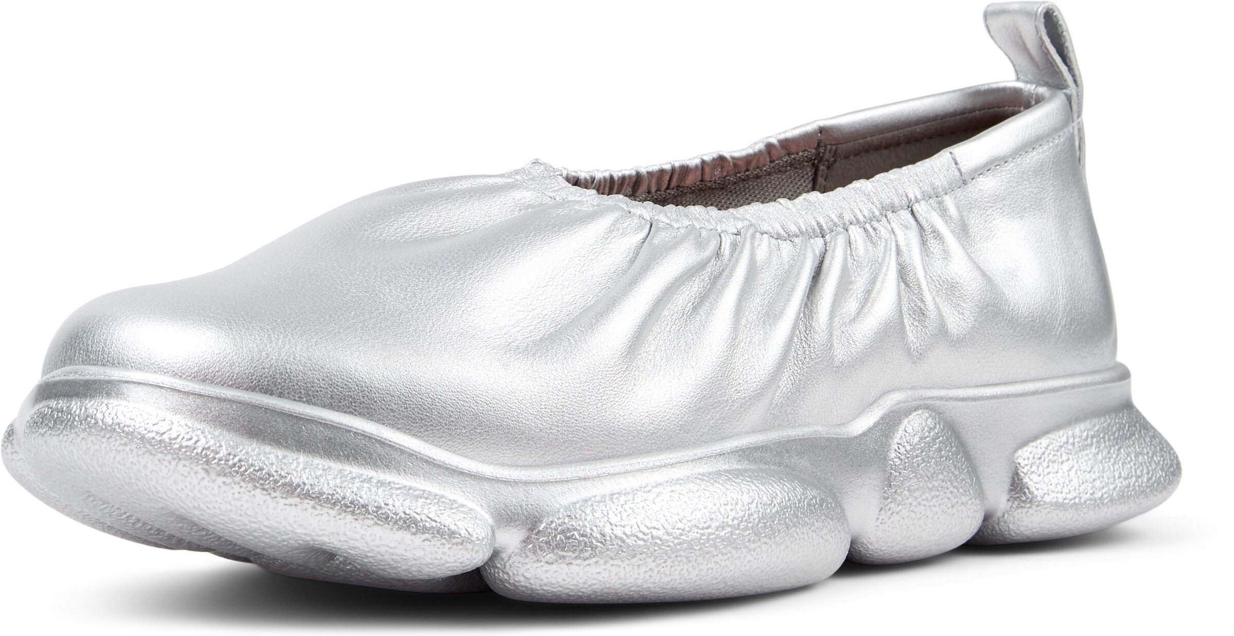 CAMPER Slip-on ' Karst ' in Silver: front