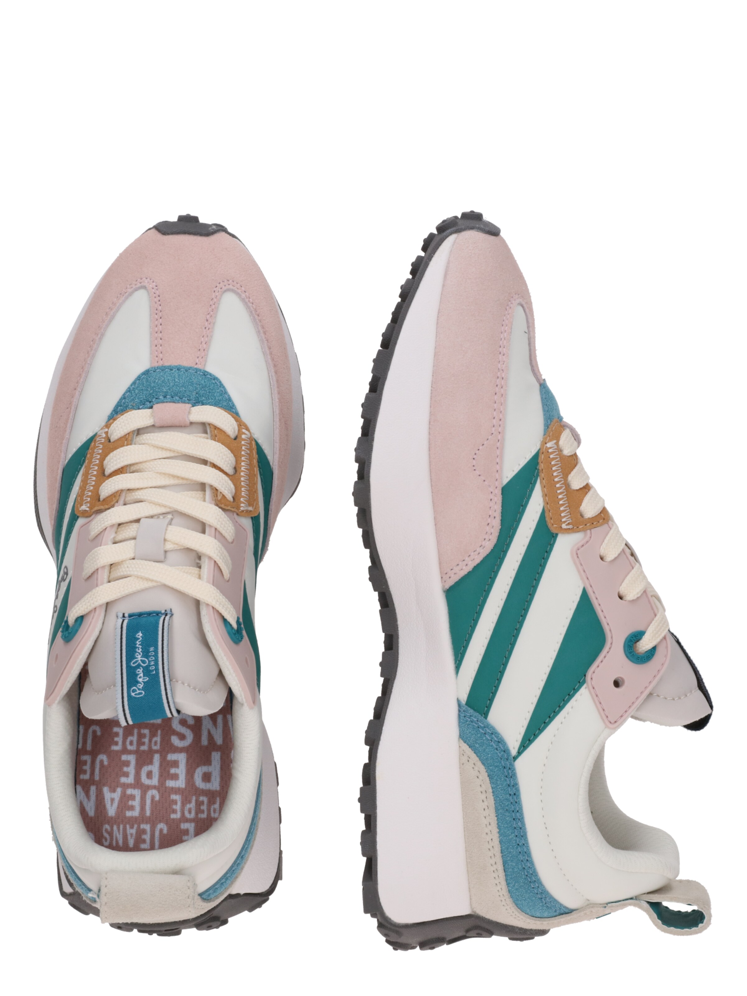 Pepe Jeans Nizke superge 'Lucky Mains' | roza barva