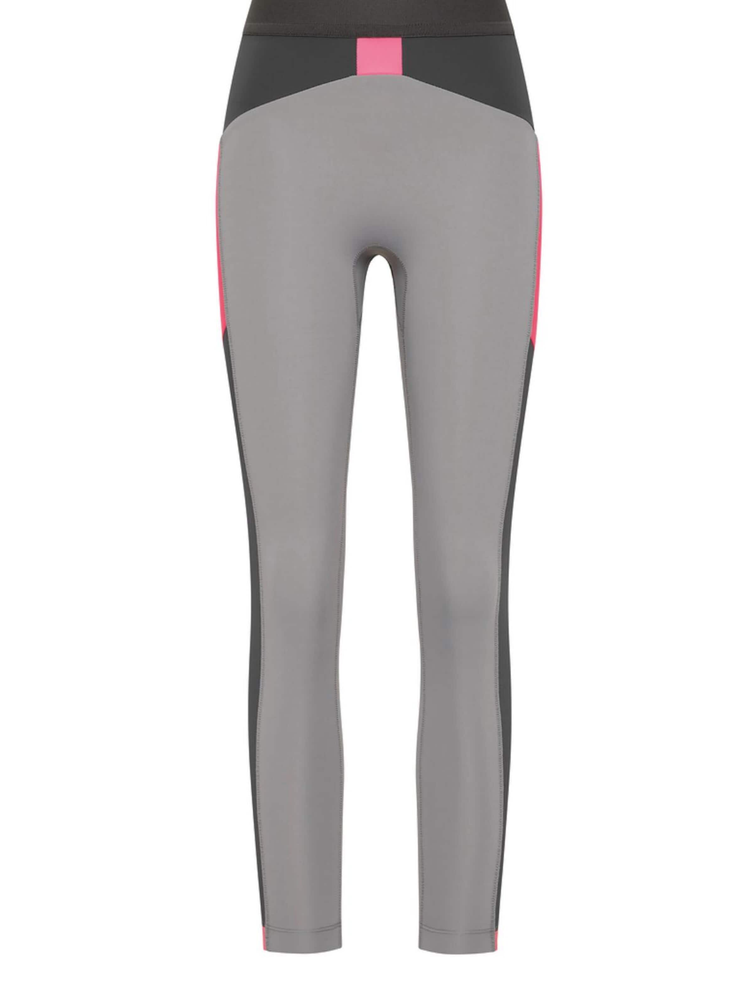 Coupe slim Pantalon de sport 'Kokoda' Horizon Athletic en gris : devant