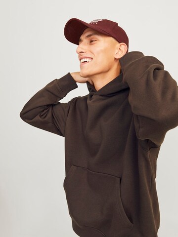 JACK & JONES Sweatshirt 'JJUrban Egde' in Brown