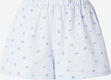 mėlyna Hunkemöller Pižaminės kelnės: priekis