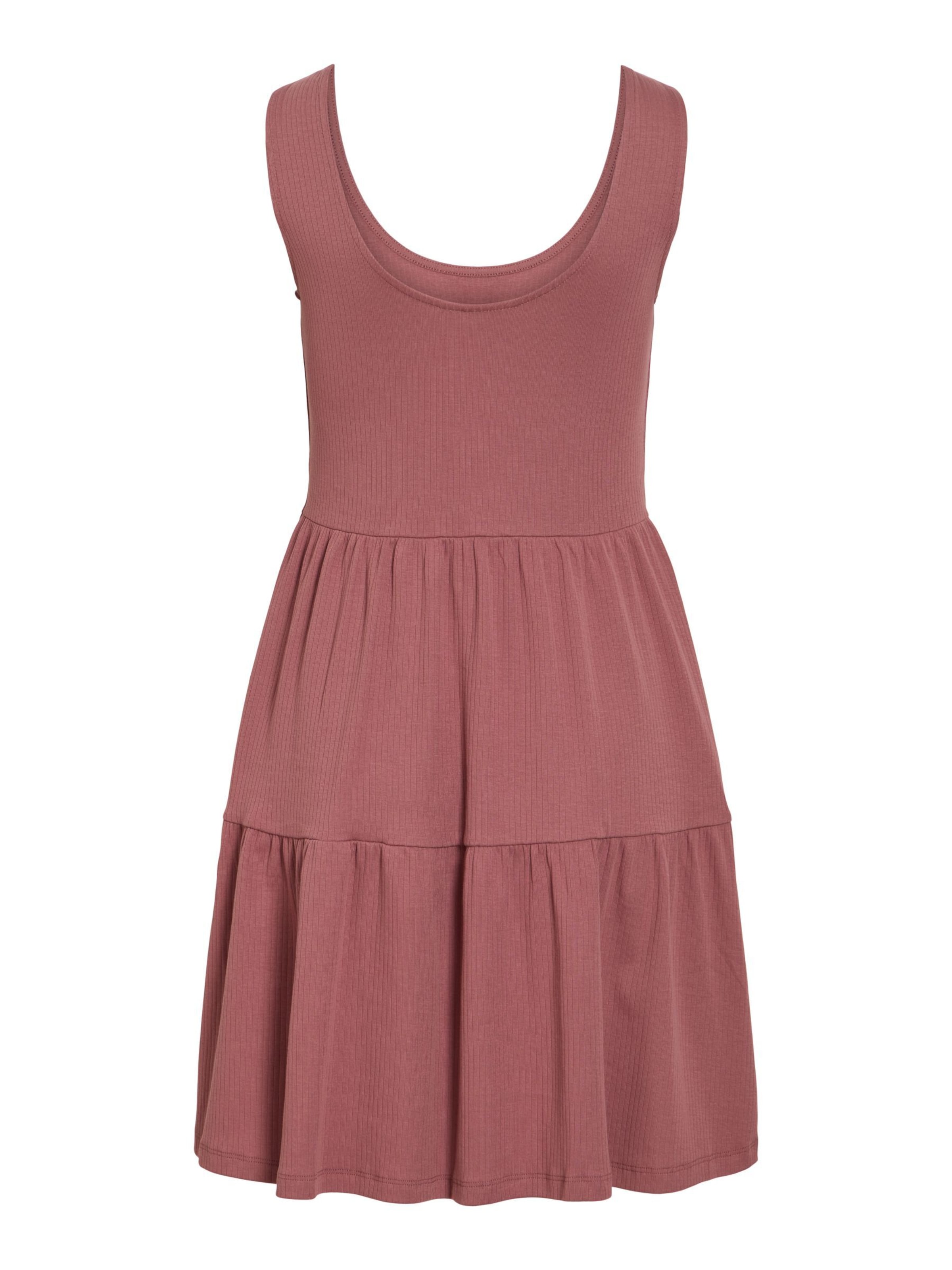 VILA - Vestido en marrón