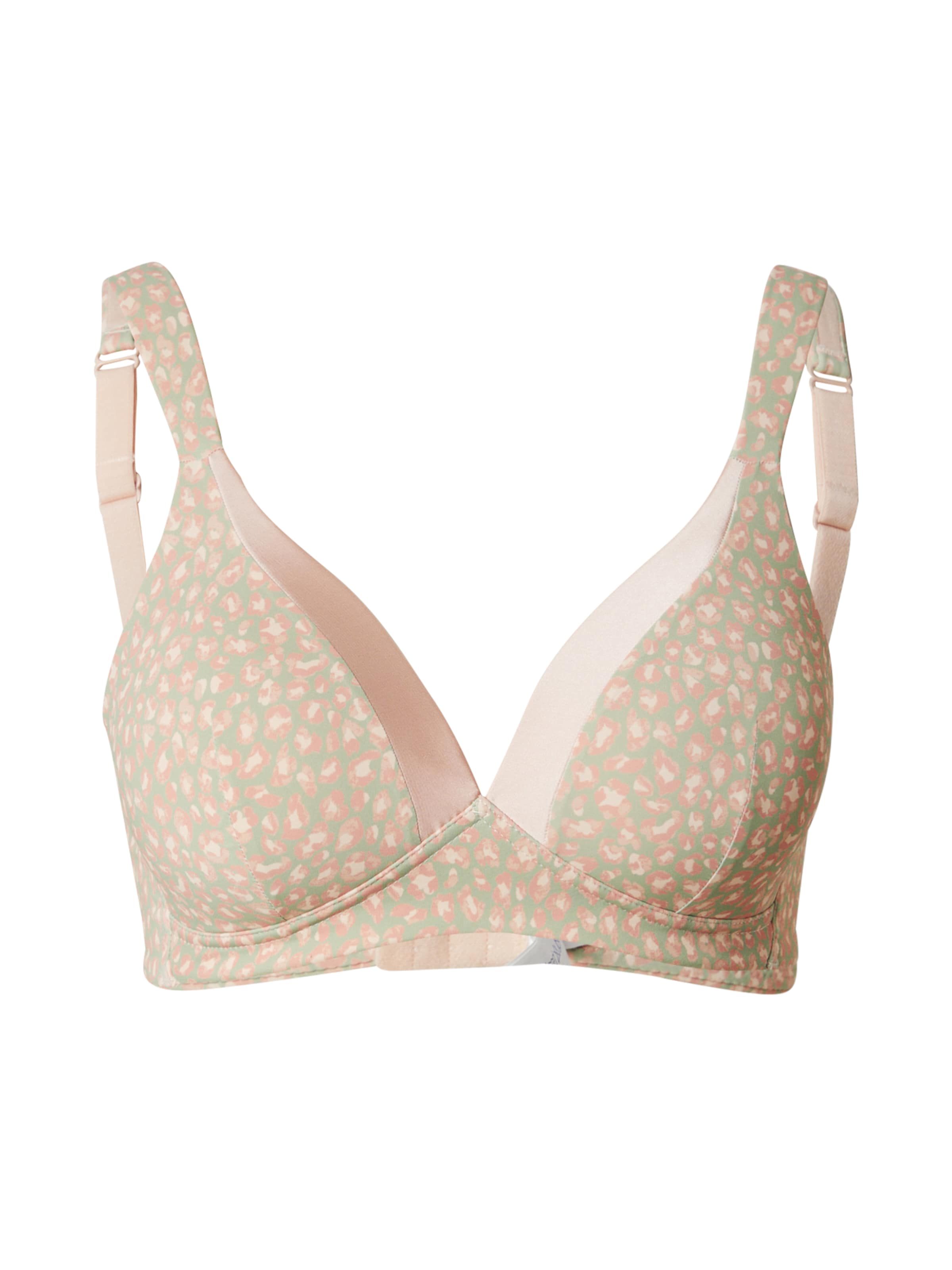 NATURANA Kolmnurk Rinnahoidja, värv roosa: eest vaates