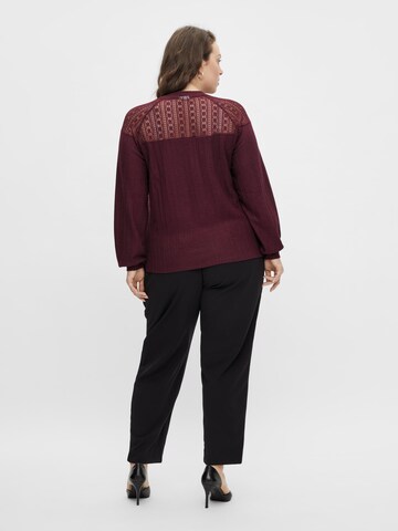 EVOKED Blouse in Red
