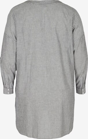 Zizzi Blouse 'CAALMA' in Grey