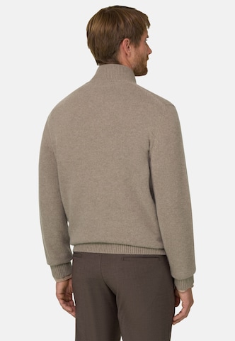Boggi Milano Gebreid vest in Beige: terug
