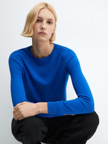 MANGO Sweter 'LUKA' w kolorze niebieski