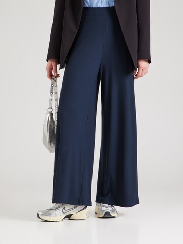 Wide leg Pantaloni 'Costa Smeralda' di EA7 Emporio Armani in blu: frontale