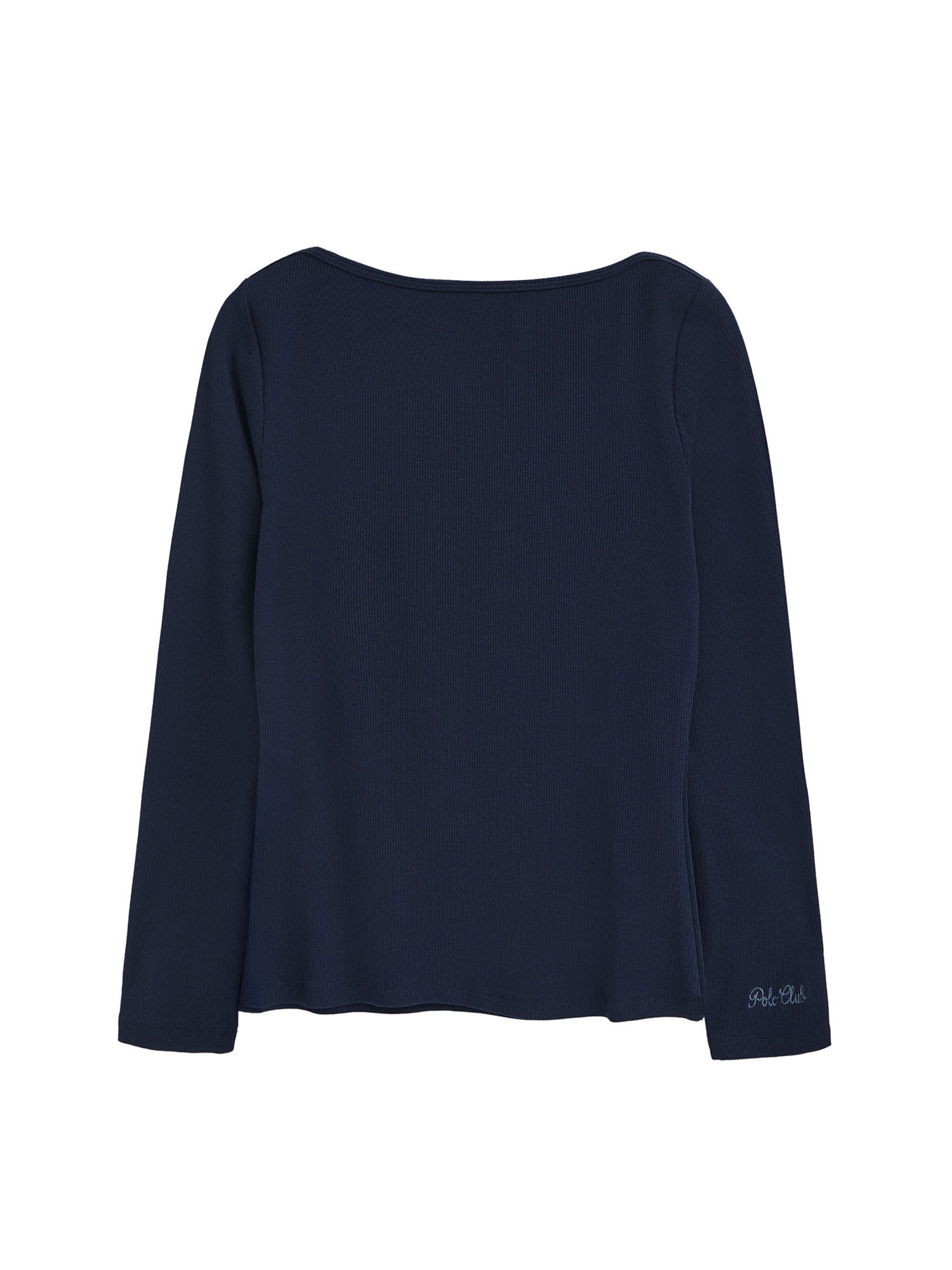 Polo Club Langarmshirt in navy, Produktansicht