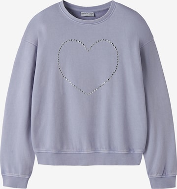 NAME IT - Sudadera 'NKFOSOLA' en lila: frente