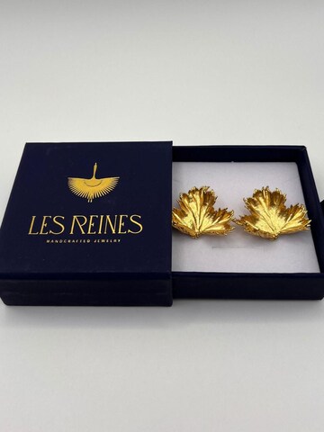 Orecchini 'Sylva' di Les Reines in oro