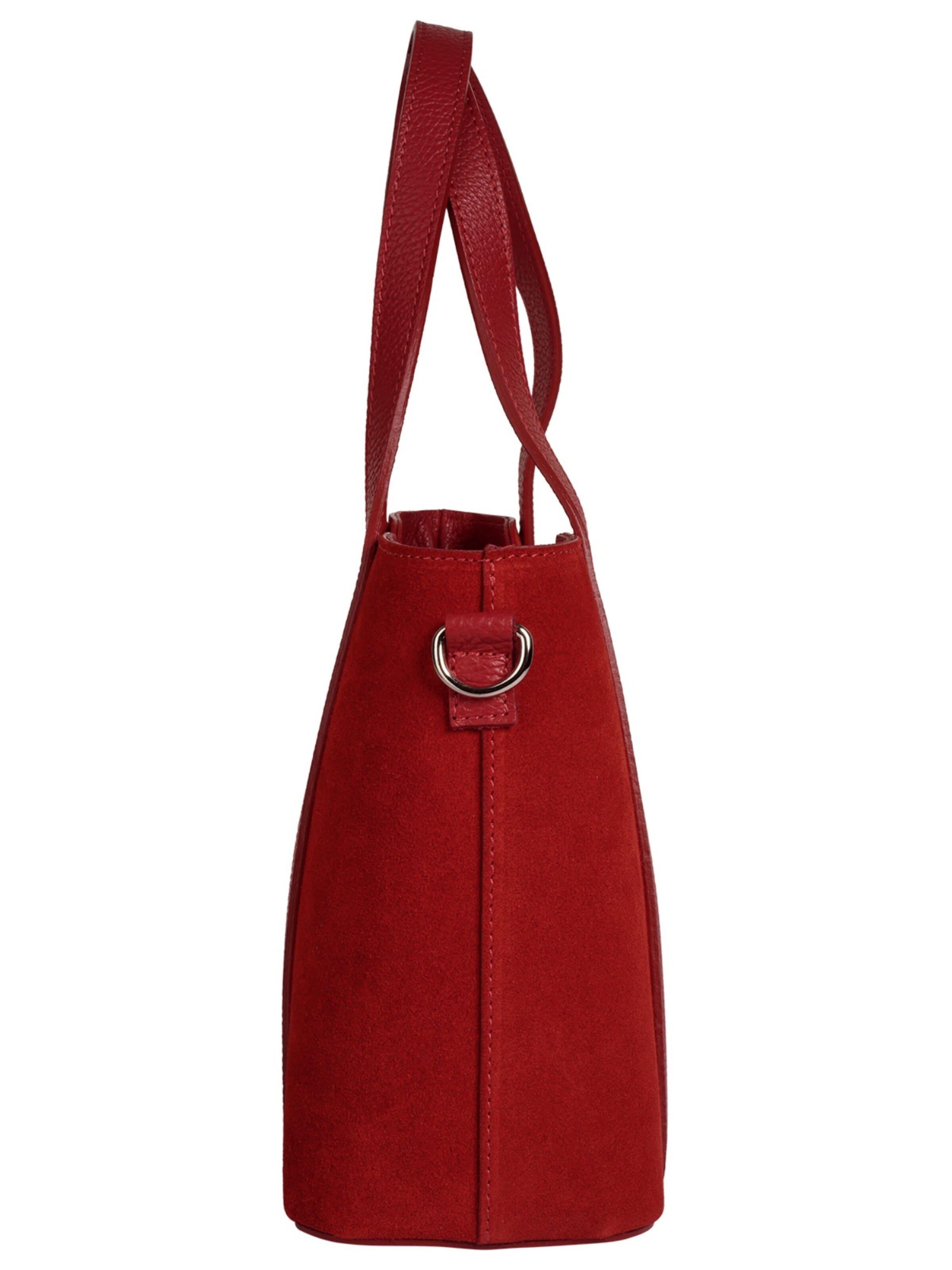 Cluty Handbag in Red