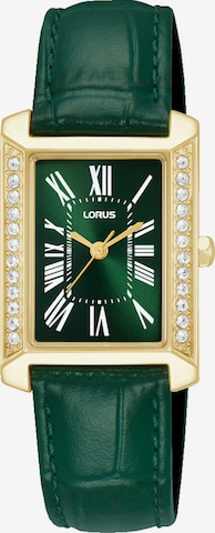 LORUS Analog Watch in Green: front