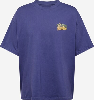 CONVERSE T-Shirt 'ALL STAR MOUNTAIN REMIX' in beige / hellgrün / dunkellila, Produktansicht