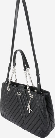 ARMANI EXCHANGE Handbag in Black: front