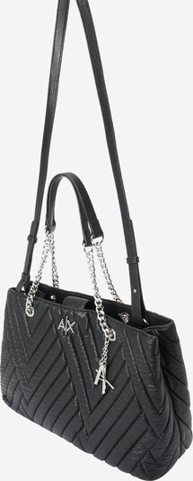 ARMANI EXCHANGE Håndtaske i sort / sølv, Produktvisning