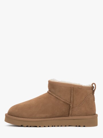Estro Snowboots '56109' in Bruin: voorkant