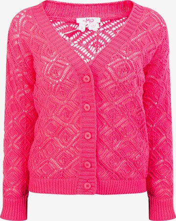 MYMO Knit Cardigan in Pink: front