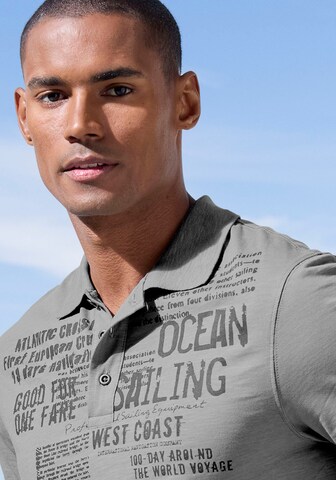 JOHN DEVIN Poloshirt in Grün