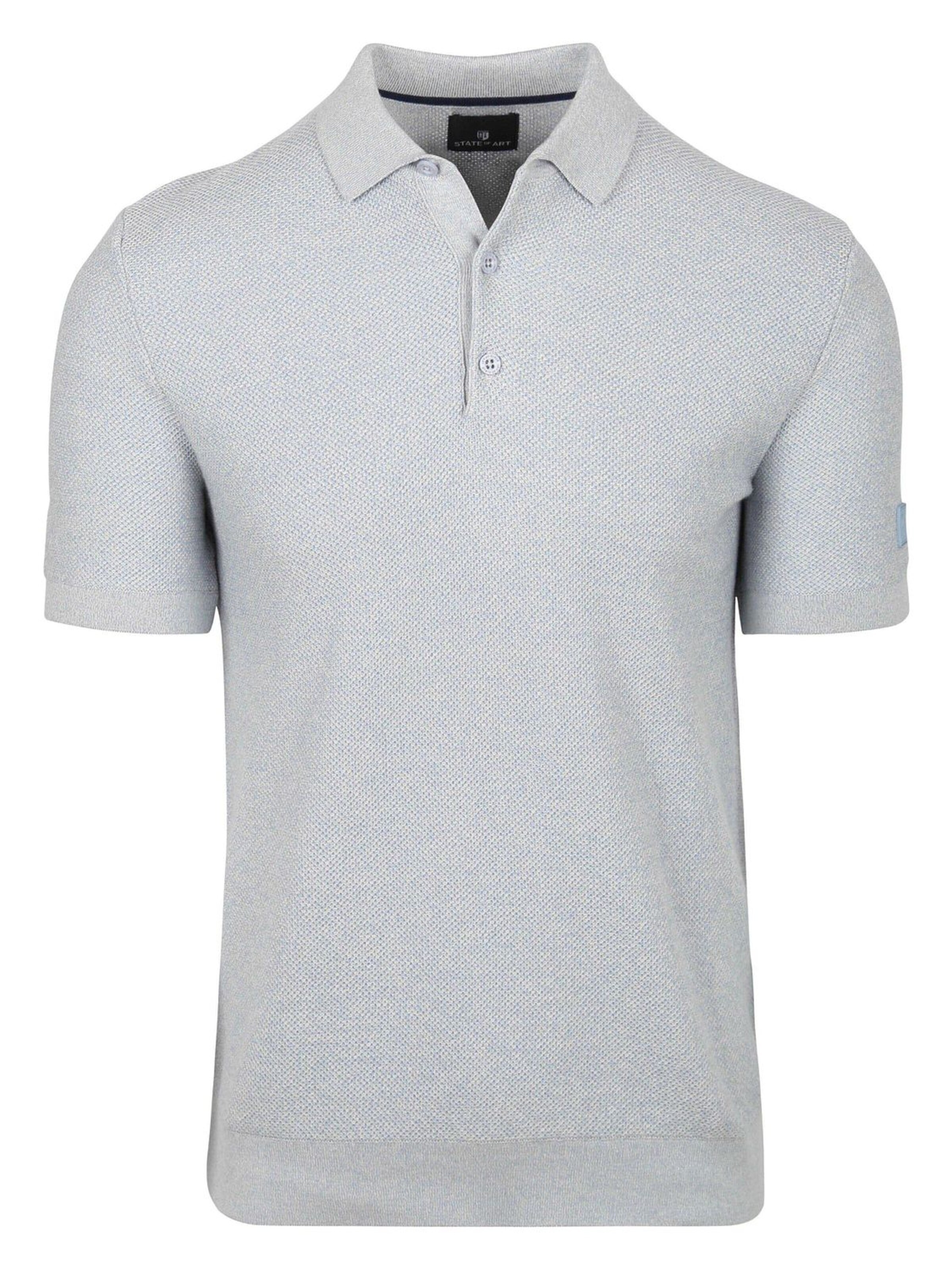 State of Art Shirt‌‌ in Blau: Vorderseite