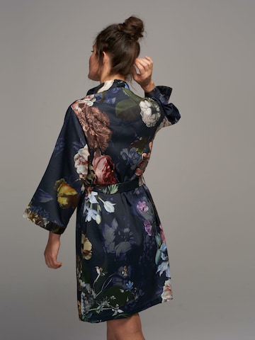 ESSENZA Dressing Gown 'Fleur' in Blue