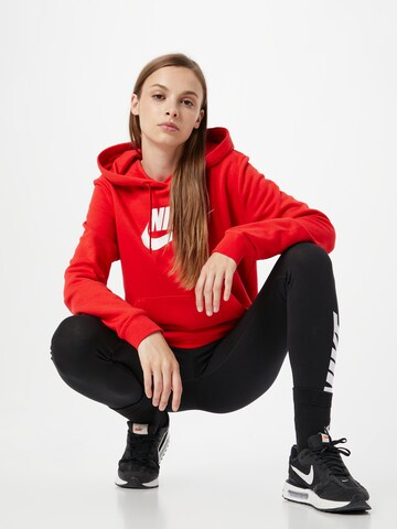 Nike Sportswear Суичър в червено