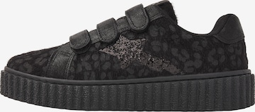Baskets basses ' BLISS VELCRO ' BRITISH KNIGHTS en noir : devant