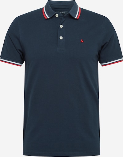 Tricou 'Paulos' JACK & JONES pe bleumarin / roșu / alb, Vizualizare produs