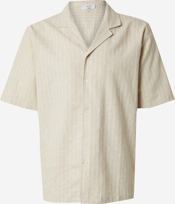 DAN FOX APPAREL Regular Fit Paita 'Kalle' värissä beige: etupuoli