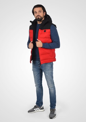 INDICODE JEANS Vest 'Iulius' in Red