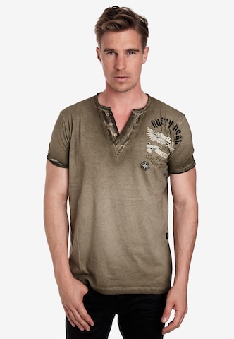 Rusty Neal Shirt in Brown: front