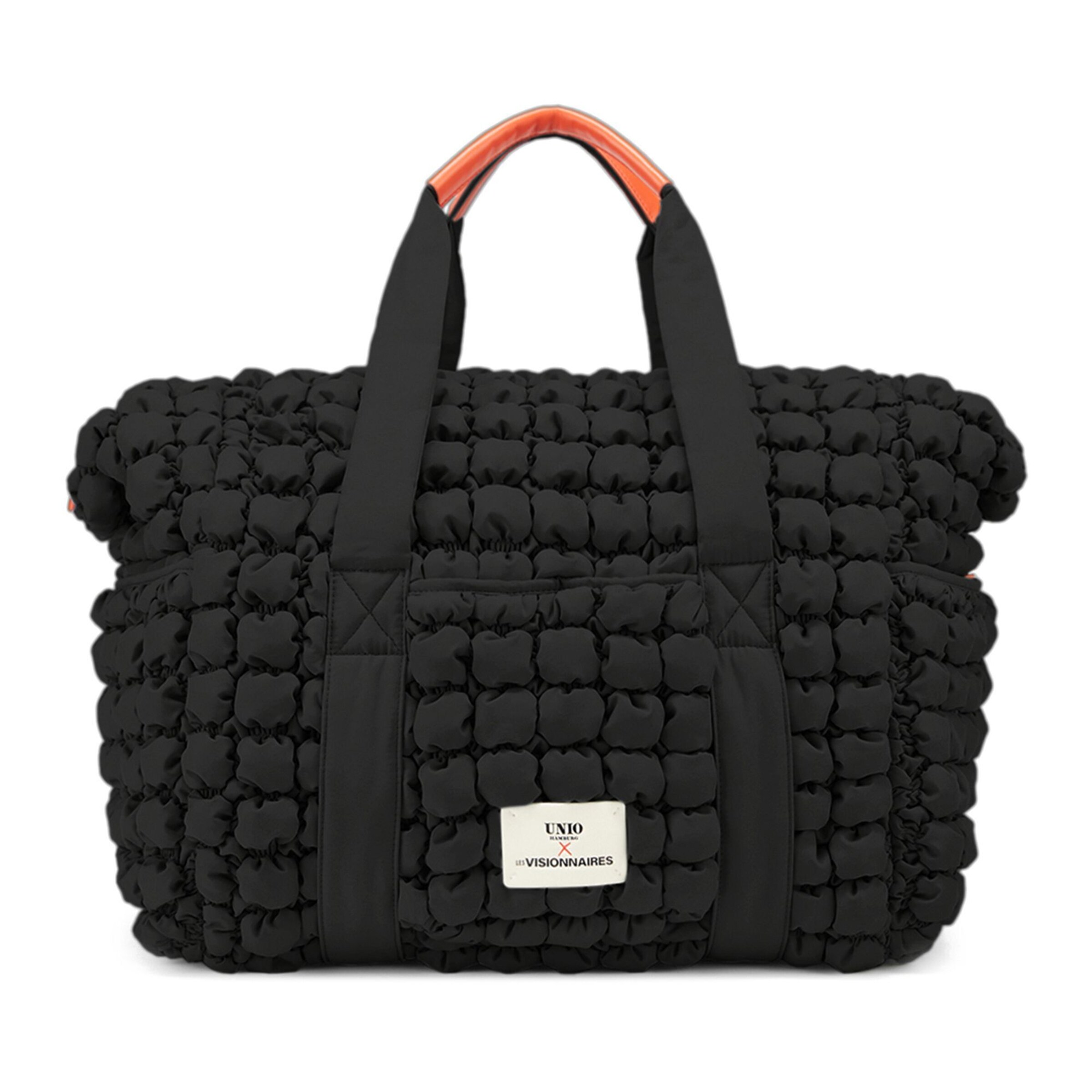 Les Visionnaires Shopper 'Unio' in Black: front