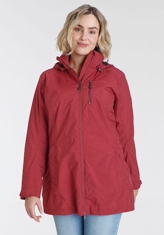 Maier Sports Athletic Jacket in Red: front